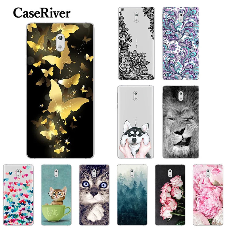 

Soft Silicone FOR Nokia 3 Case Cover TPU Phone FOR Nokia 5 Case Back Protective Coque FOR Nokia 6 Case Shell Case FOR Nokia 5