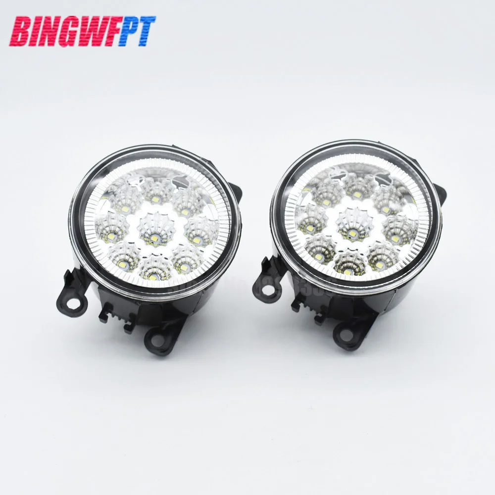 

2pcs High power Car styling LED fog lights Angel Eyes DRL Fog lamps H11 Socket For Explorer 2011 2012 2013 2014 2015