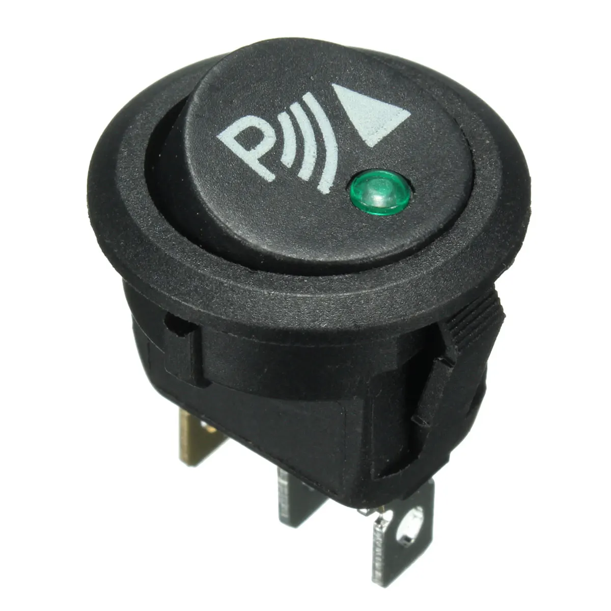 3 Pin Rocker ON/OFF переключатель для парковки Реверсивный датчик круглые с