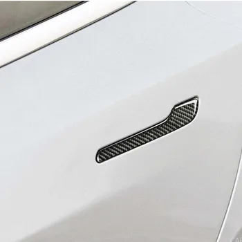 

Door Handle Protection Film for TESLA model 3Modification Accessories Stickers Carbon Fiber Luxury