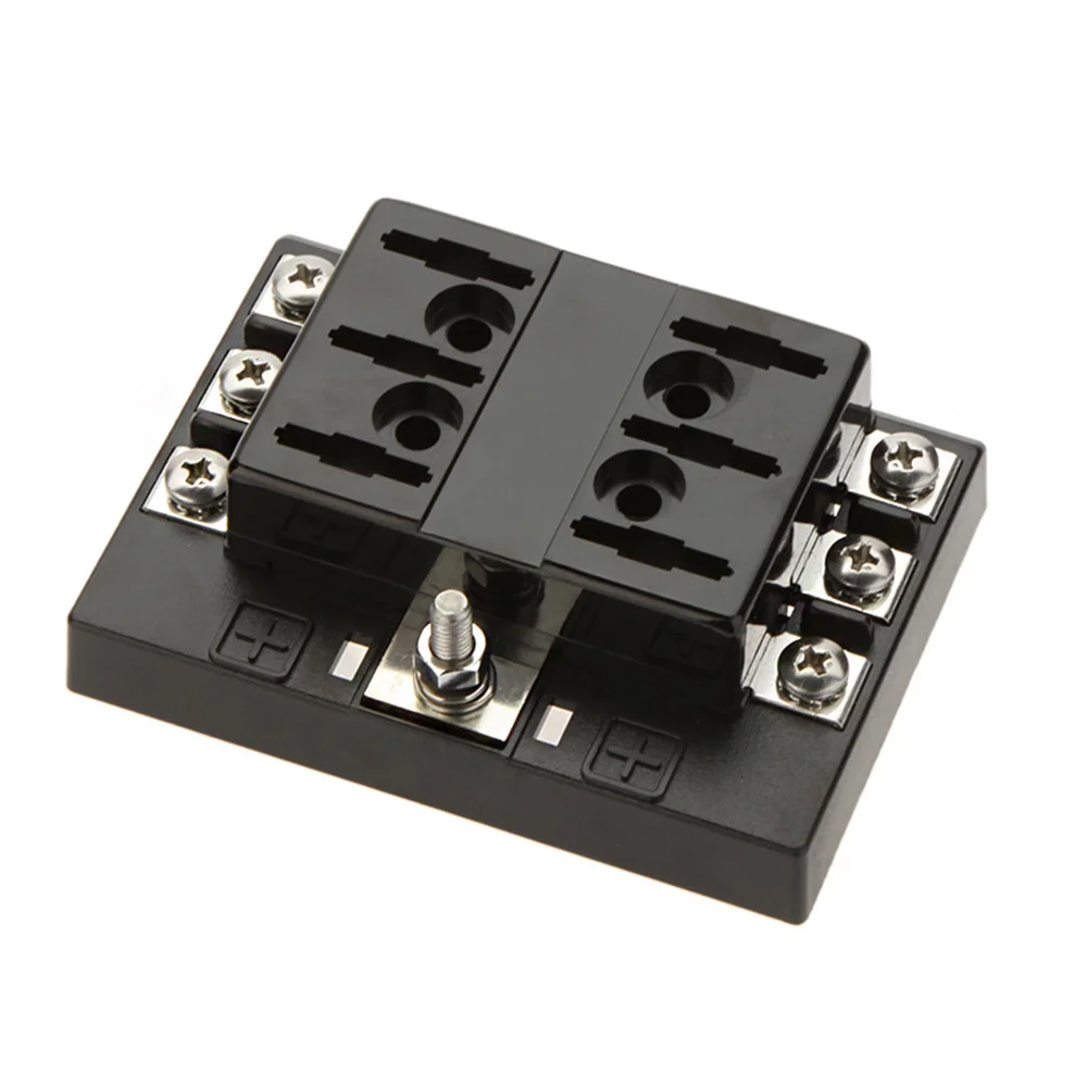Universal 6 Way Circuit Car Fuse Box Holder 32V DC Waterproof Blade Fuse holder Block for Auto Car Boat High Quality terminal-in Fuses from Automobiles ...