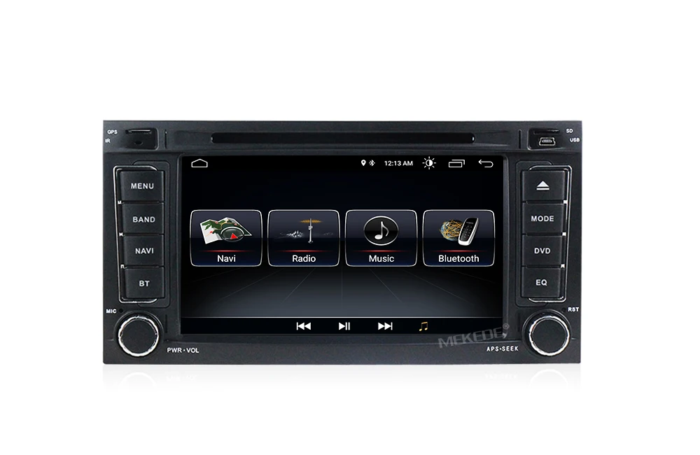 Top 2din 7inch Android8.1 Quad-core Car multimedia dvd player gps navigator for VW Touareg Multivan T5 (2002-2010) car radio BT ipod 14