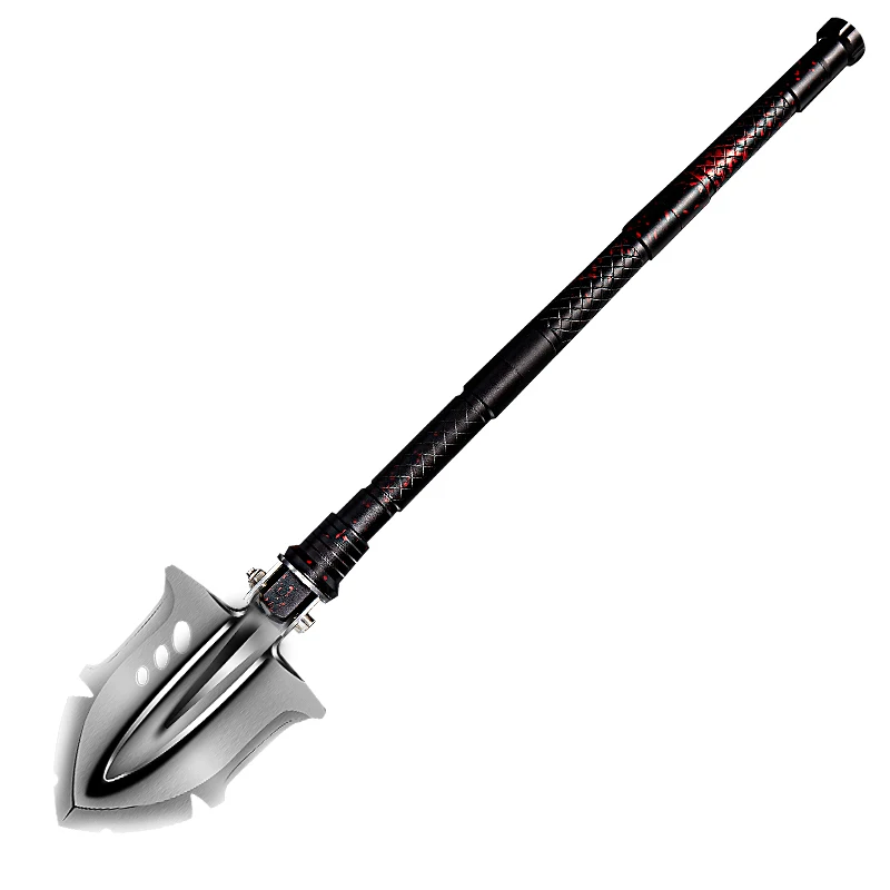 New Engineering Shovel Multi-function Outdoor Folding Shovel Self-defense Camping Self-driving Equipment
