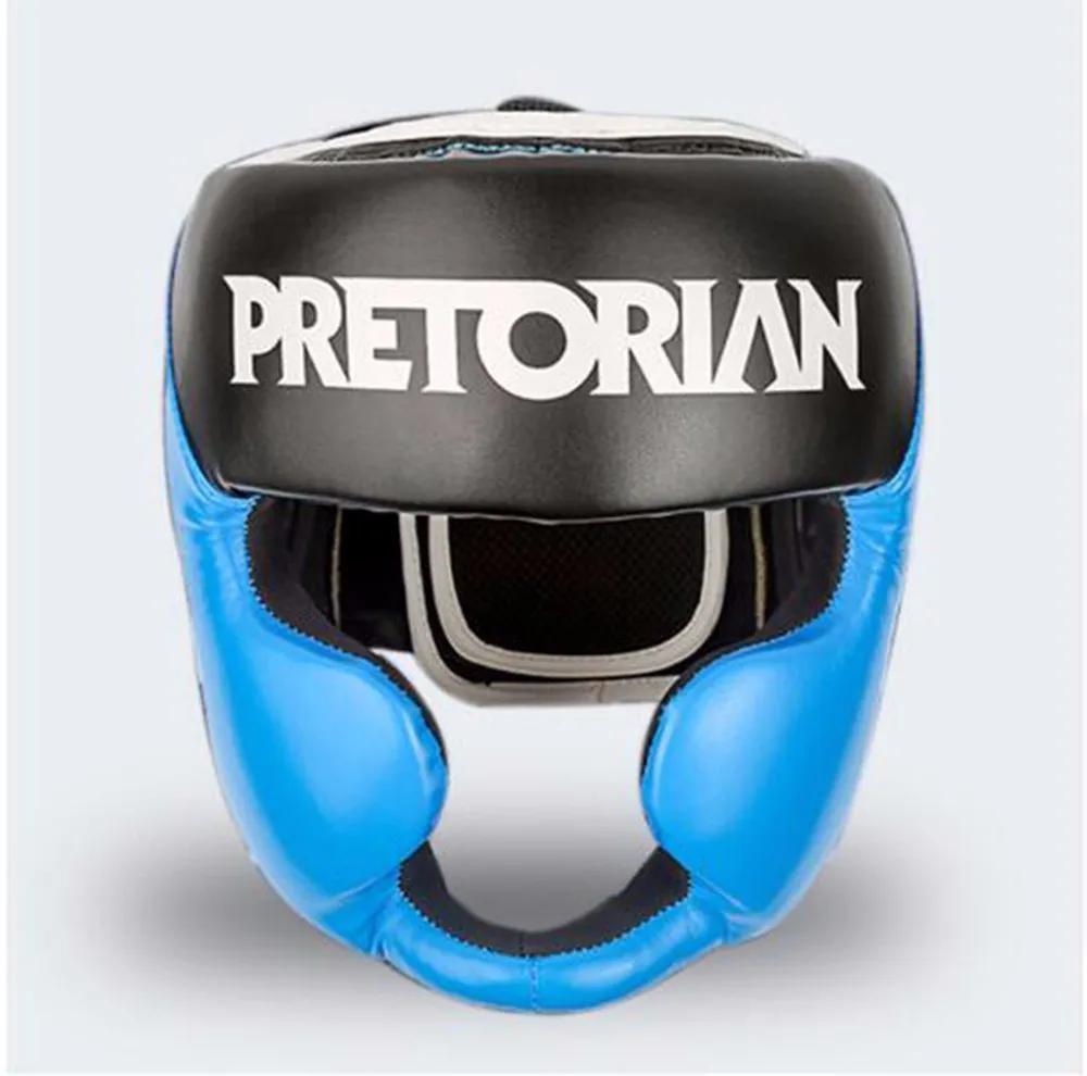 Детский боксерский шлем Helmt Head gear Guard MMA Muay Thai Twins Kick Head Protector Guard защита спарринг Head gear 2 цвета