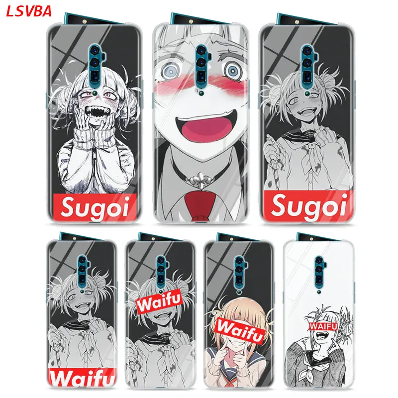 Силиконовый чехол Sugoi Senpai Anime Waifu для OPPO Reno Z 10X Zoom F11 F9 F7 F5 A7 R9S R17 Realme 2 C2 3 Pro