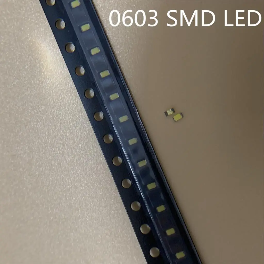 

100pcs SMD 0603 LED Orange Chip Surface Mount (1608) 20mA 2V Light Emitting Diode Lamp 610nm Bulb Electronics Components for PCB
