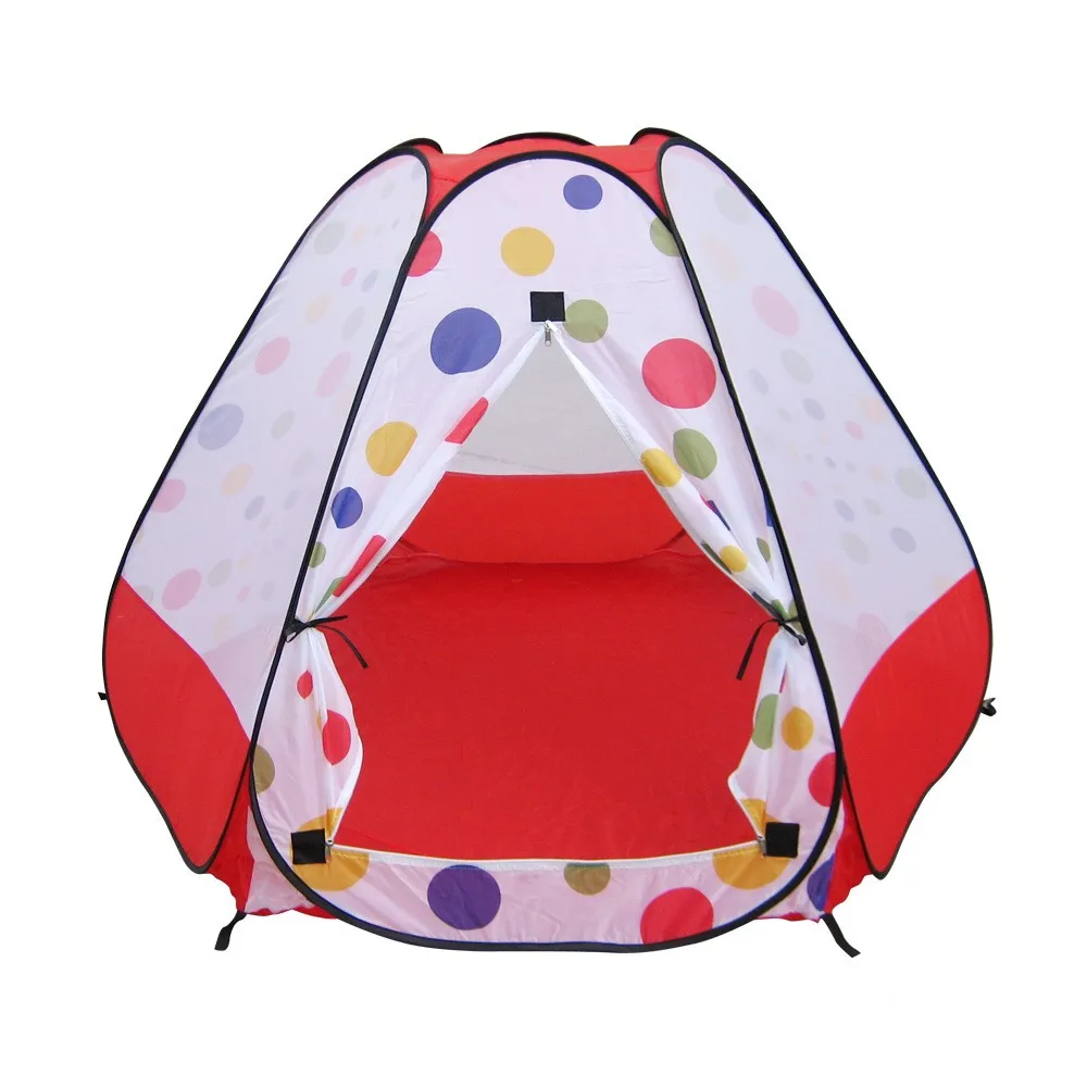 Hot Sale Kids Safe Polka Dot Baby Playpen Indoor/Outdoor Ball Pool Play