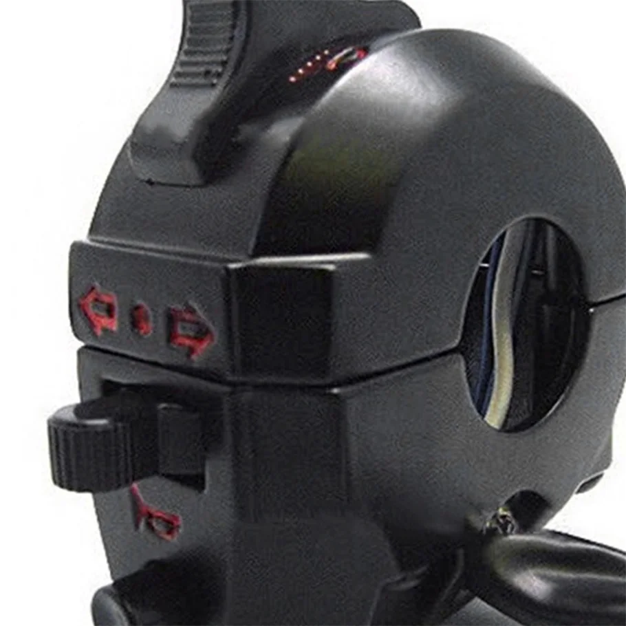 

1pc Universal Handlebar Left ATV Motorcycle Control High/Low Beam light Turn Signal Horn Switch 7/8"~