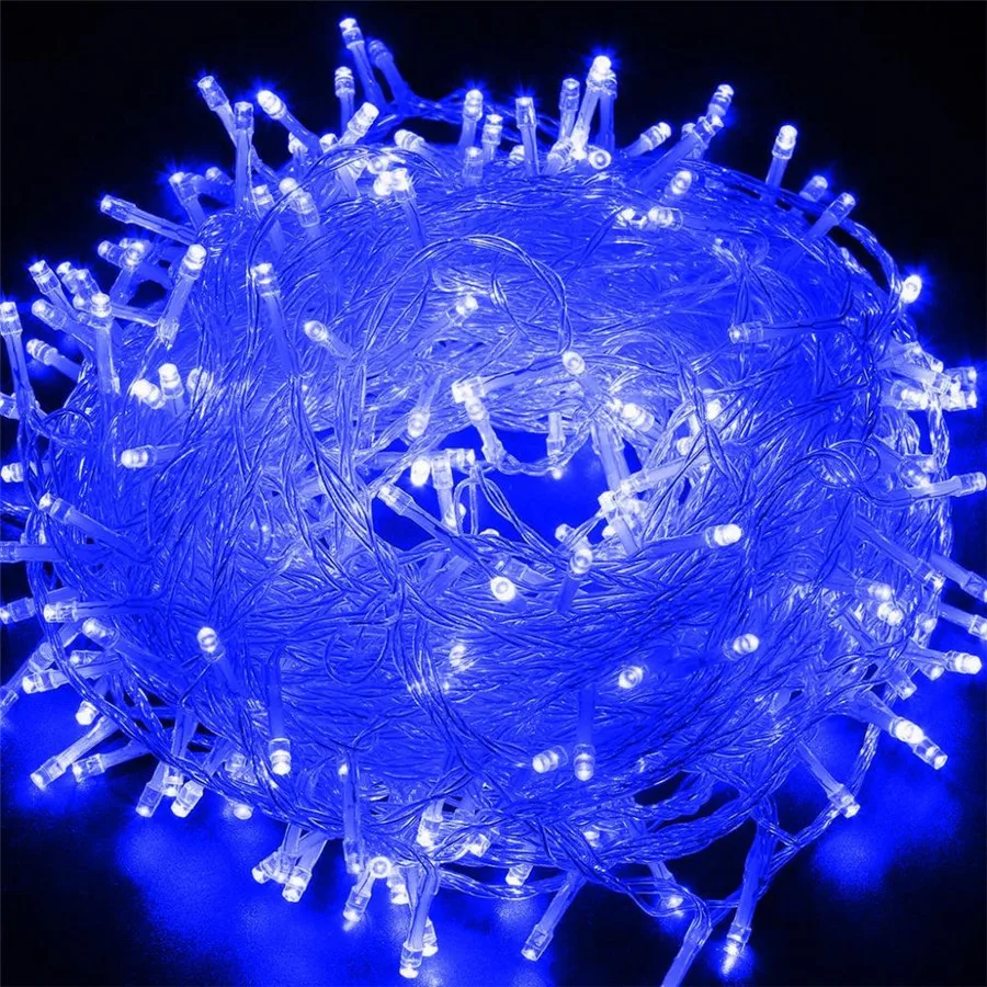 Thrisdar 20M 30M 50M 100M LED Fairy String Light Outdoor Christmas Fairy Garland Holiday Light 8 Modes Xmas Wedding Party Light Thrisdar 20M 30M 50M 100M LED Fairy String Light Outdoor Christmas Fairy Garland Holiday Light 8 Modes Xmas Wedding Party Light