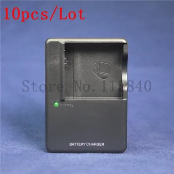 

10pcs/lot DE-A40 A40 DE-A40B Battery Charger for Panasonic LUMIX Camera CGA-S008 S008E DMW-BCE10 BCE10 DMC-FS3 FS5 FS20 FX38 FX3