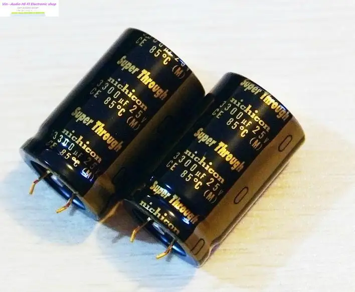 2015 Sale Time limited Supercapacitor 2pcs 3300uf 25v 25 40mm Nichicon Kg Super Through Penetrate The