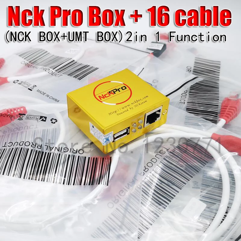 100% оригинал NCK PRO BOX Pro 2 box (поддержка + UMT в 1) 16 кабелей|Детали устройств связи| |