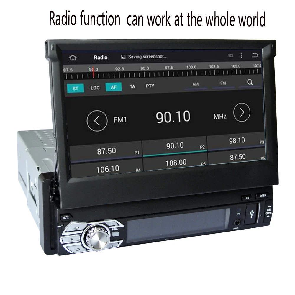 Flash Deal Free shipping 1 DIN andriod Car DVD / GPS /MP5/ MP3 / usb / player Bluetooth Handsfree Rearview after Touch screen hd system 4