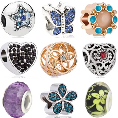 

Simple Style Teapot Sun Flowers Universe Dog Crystal Enamel Beads Fit Pandora Charms Bracelets & Bangles for Women Party DIY