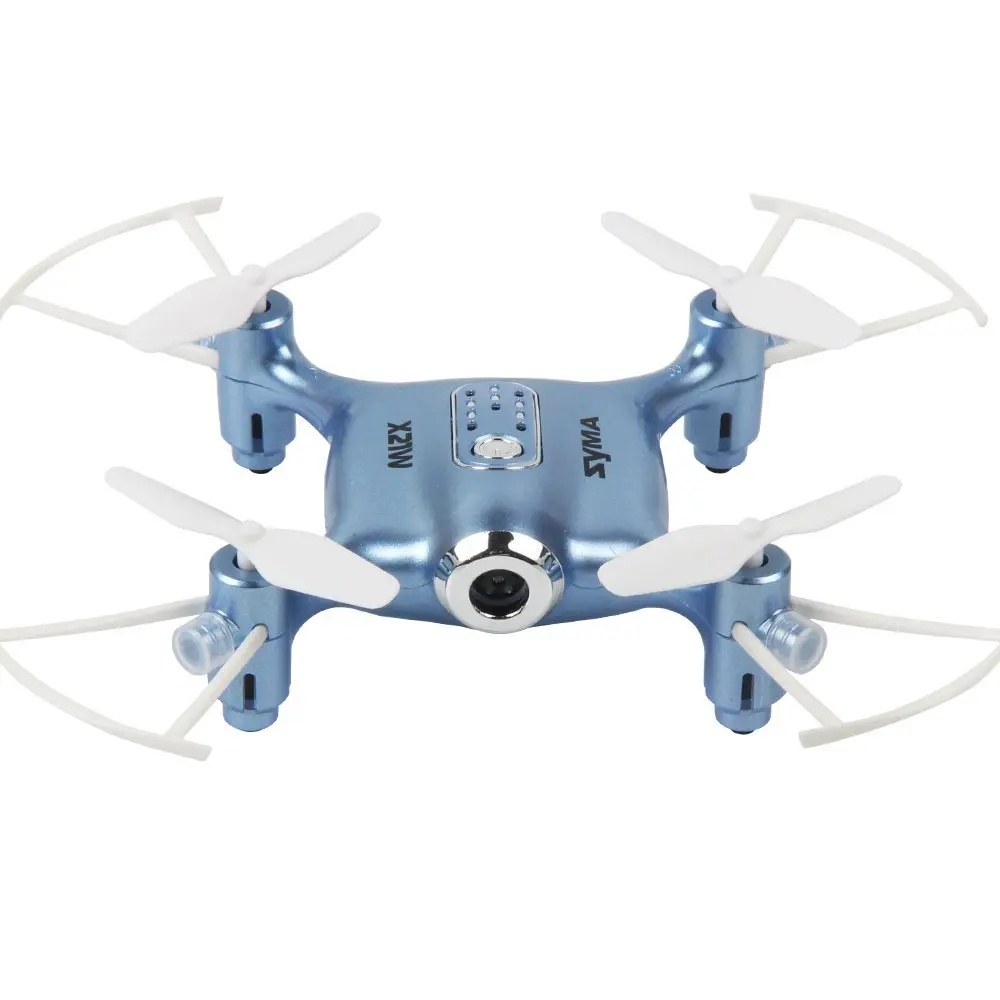 

Syma X21W Remote Self-Timer Drone Mini Wireless HD Camera 4-Channel 6-Axis Gyro Quadcopter Blue
