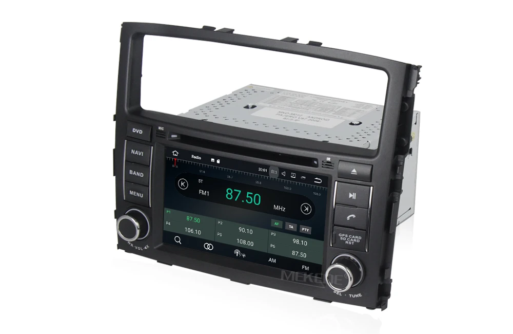 Perfect PX3 Quad core Android7.1 2G RAM 16G ROM HD screen Car DVD player gps navigator for Mitsubishi Pajero V97 V93 2006 -2015 26
