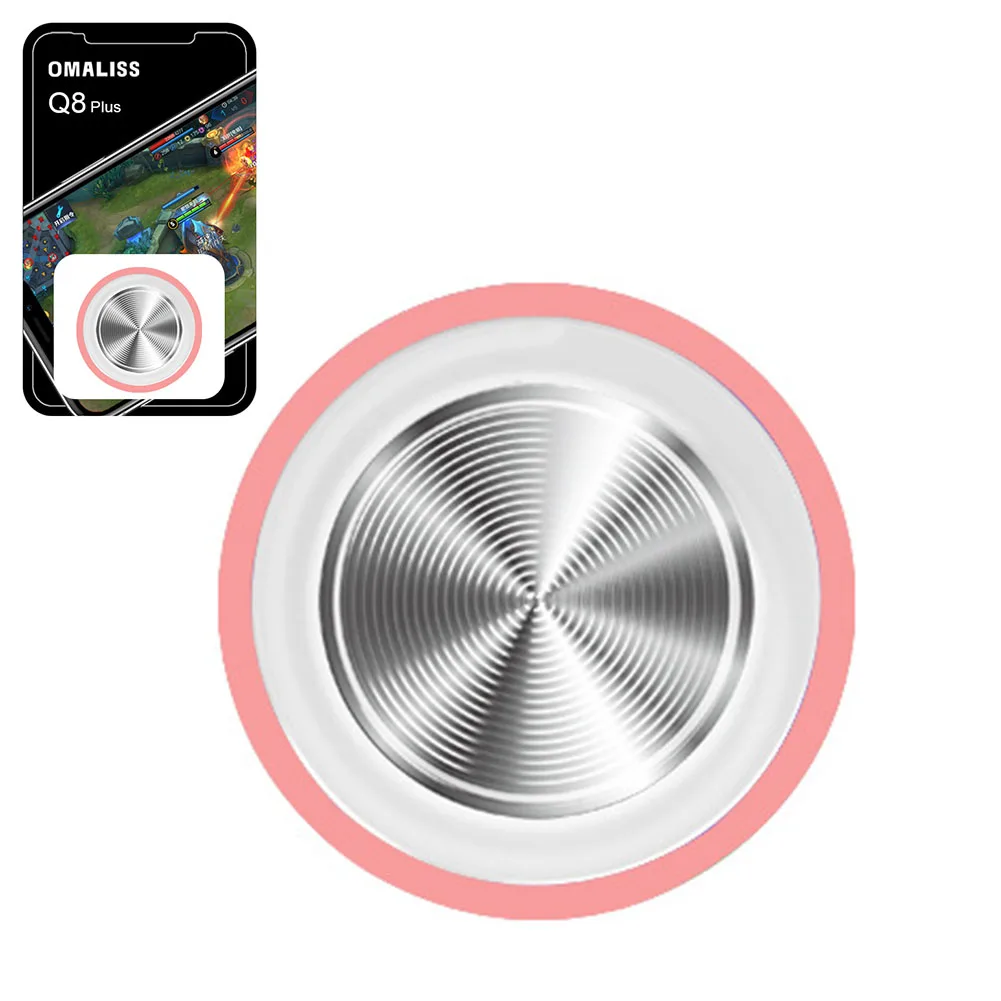 

Button Portable Mini Round Rocker Sucker Game Joystick Washable Controller For Mobile Phone Tablet