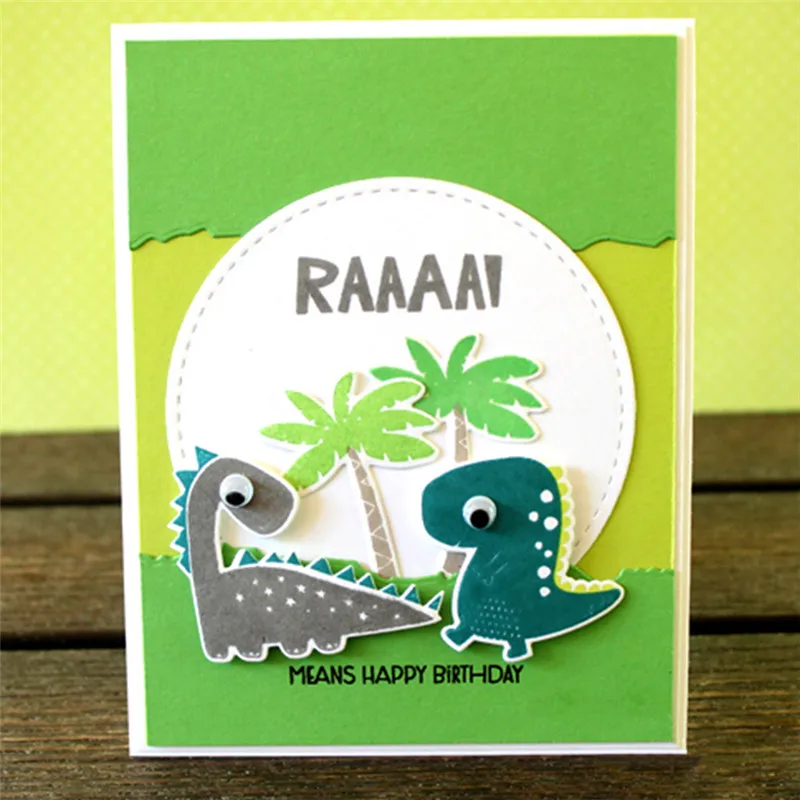 

Naifumodo Animals Crocodile Metal Cutting Dies Cutting Scrapbooking for Card Making Decor Album Photo Dies New Stencil Craft