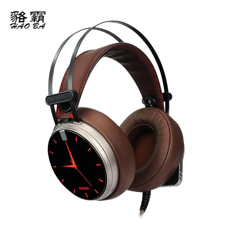 HAOBA High end Headphone Sound engineer GS925S with microphone 7.1USB