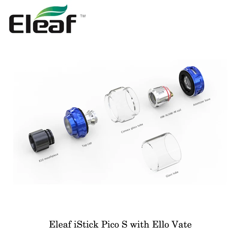 Электронная сигарета Eleaf iStick Pico S боксмод 100 вт с атомайзером ELLO VATE испаритель 6 5 мл