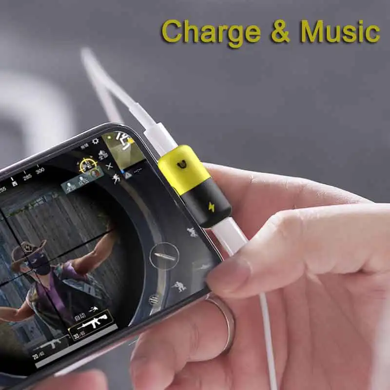Аудио зарядки прослушивания вызова разъем для наушников адаптер конвертер Jack сплиттер для Iphone 7 iPhone X 8 Plus