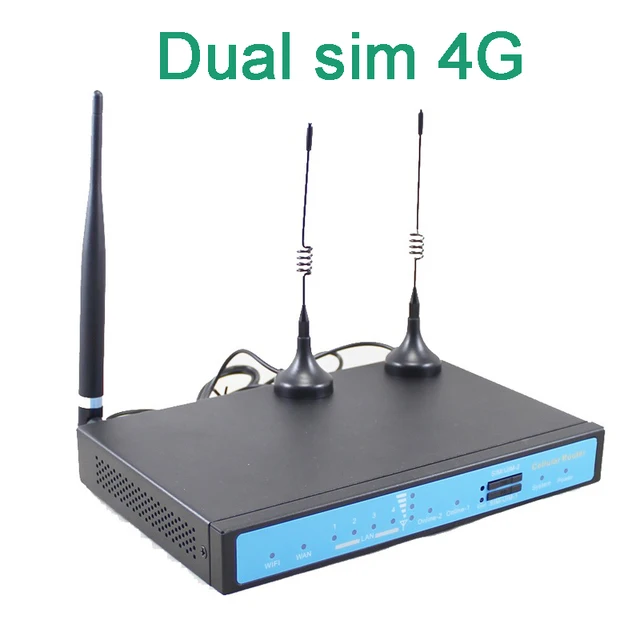 support VPN YF360D Series 4G dual sim industrial 4G LTE router for