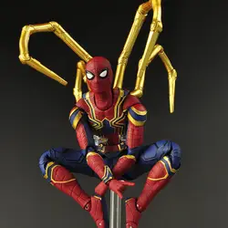 15 см Человек-паук супергерой Человек-паук кукла аниме рис Коллекция ПВХ модель игрушки фигурку для друзей подарок