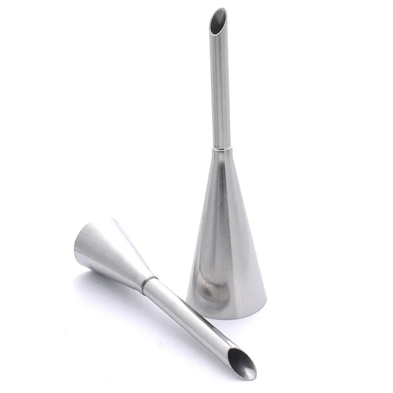High Quality 2 Sizes Stainless Steel CupCake Cream Puff Icing Piping Nozzle Tips Sugarcraft Fondant Pastry Nozzles Free Shipping High Quality 2 Sizes Stainless Steel CupCake Cream Puff Icing Piping Nozzle Tips Sugarcraft Fondant Pastry Nozzles Free Shipping