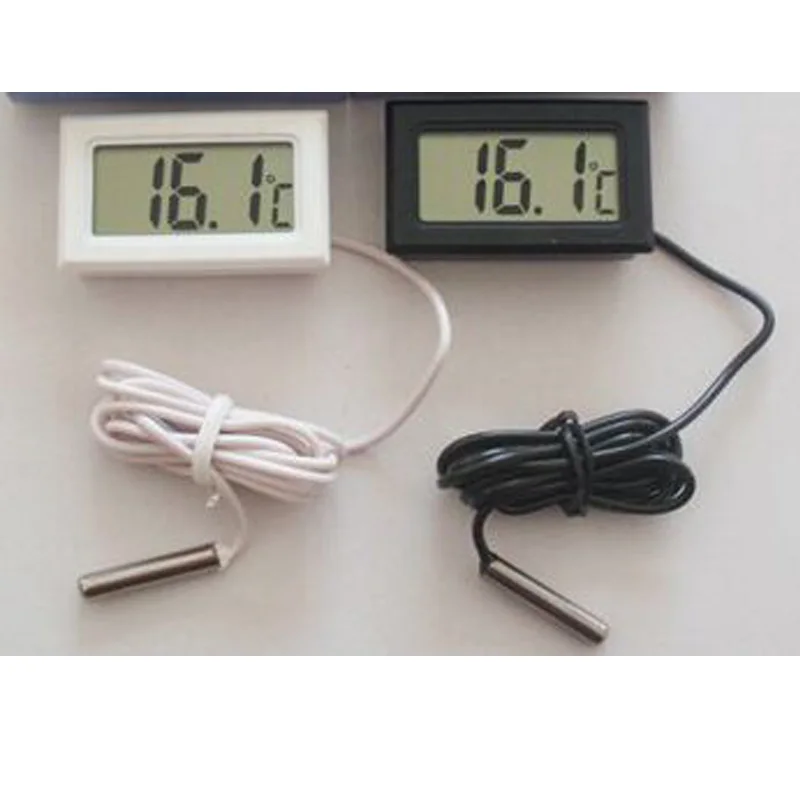 

With Sensitive Probe Digital Indoor and Outdoor Thermometer Electronic liquid crystal screen thermometer