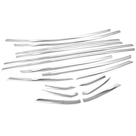 

High Quality Chrome Side Window Full Trim Set for Ford Fiesta 2008-2011 Hatchback Free Shipping