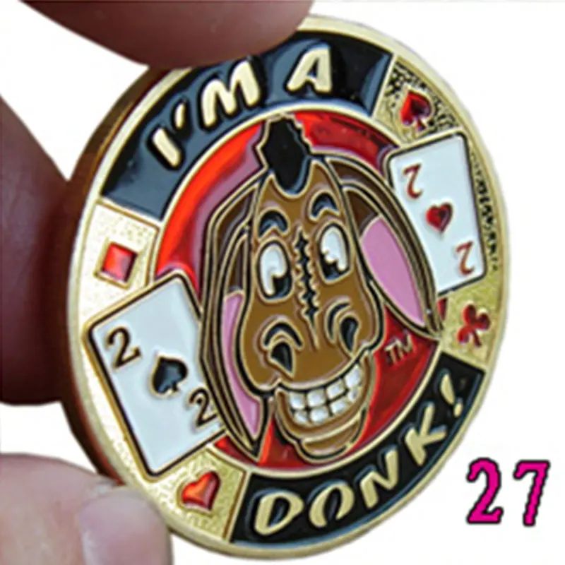 Металлический покер чип памятная монета протектор металлический покер карта Лас-Вегас