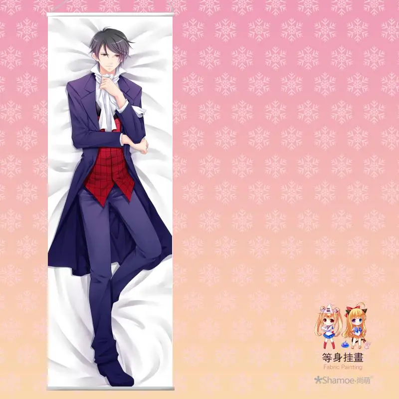 

Japanese Anime devils and realist / makai-ouji Peach Skin Velvet Rectangle Flat Wall Scroll Painting Poster Print 150*50cm