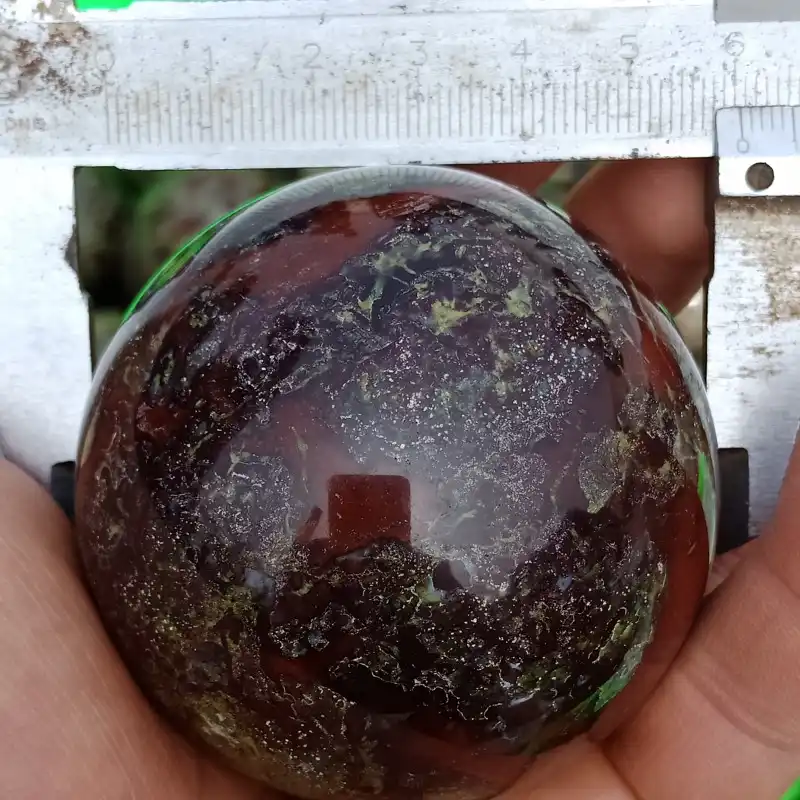 Healing Crystals India Natural Gemstone Chips Orgone Chakra Sphere Ball SB0258 50-60mm 1 Piece Multi Color by Healing Crystals India Healing Crystals India Natural Gemstone Chips Orgone Chakra Sphere Ball SB0258 50-60mm 1 Piece Multi Color by Healing Crystals India