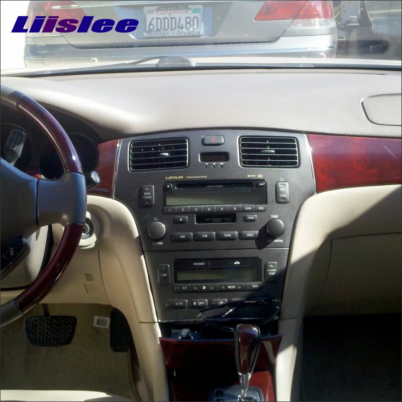 Liislee для Lexus ES 300 XV30 2001~ 2003 автомобильный Радио стерео dvd-плеер gps Navi навигационная система двойной Din аудио установочный набор