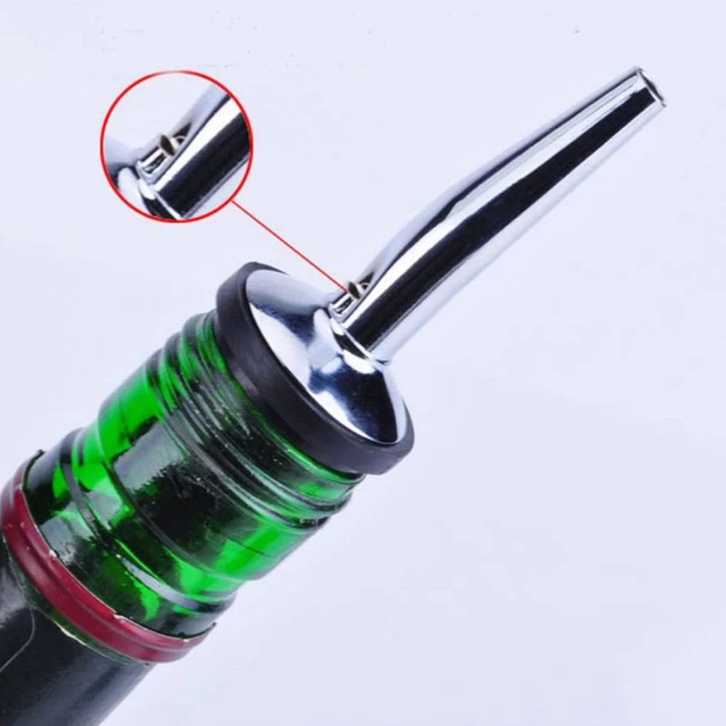 

Stainless steel wine Olive Oil Pourer Dispenser Spout Glass Bottle Pourer