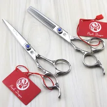 Профессиональные Парикмахерские ножницы с левой ручкой 6 дюймов