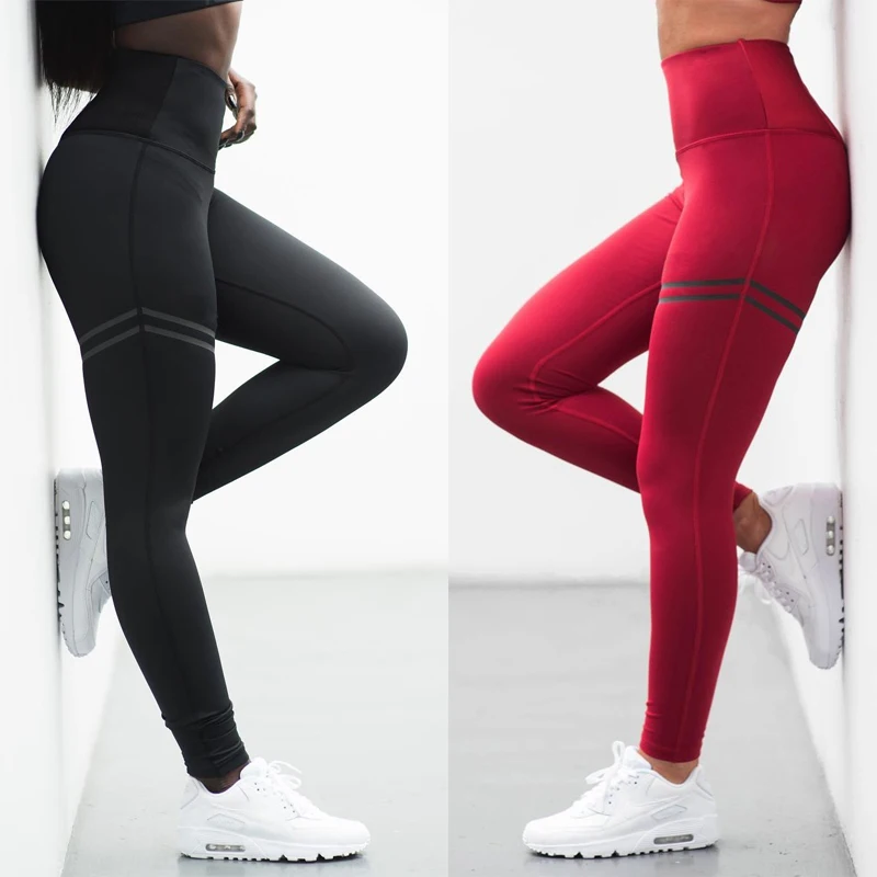 

Leggings sport women fitness clothing yoga pants slim pencil sports trousers high waist running jogging tights gym leggings