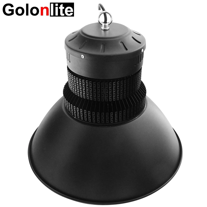 Golonlite 150 W светодиодный подвесной светильник типа high bay свет 200 Вт 100 Вт 80 Вт, 50 Вт, 60 90 120 градусов алюминиевым отражателем белый 4000 K 6500K100-277V заводская цена