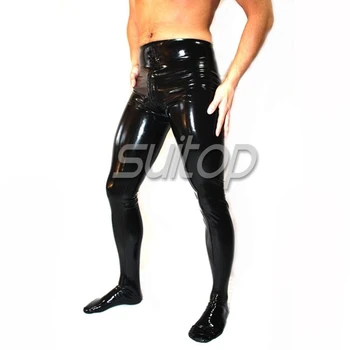 

Suitop latex pantyhose with socks