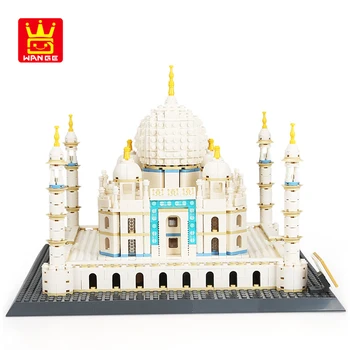 

Wange 5211 Famous Architecture Series Building Blocks Toys 1505pcs Bricks TAJ MAHAL of AGRA Construction Toys for Children Gifts