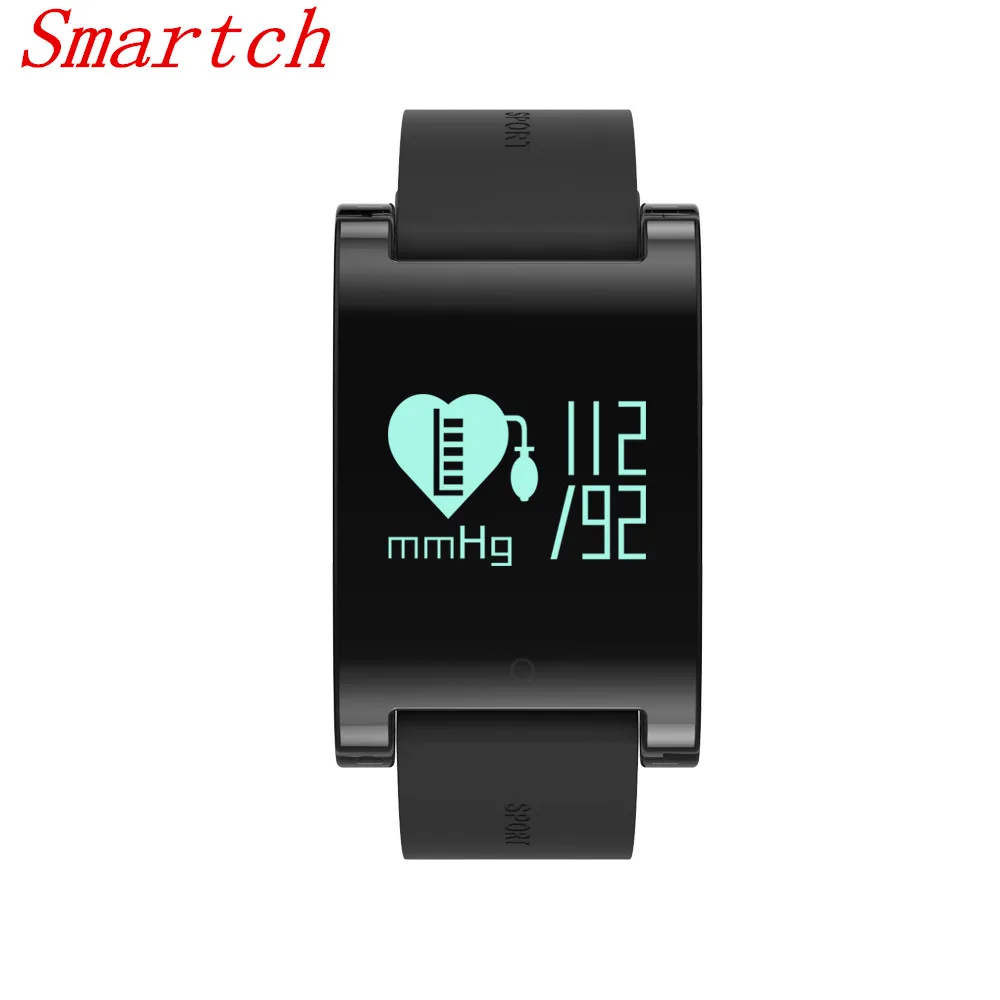 Смарт браслет Smartch DM68 Шагомер Браслет фитнес трекер кровяное давление монитор