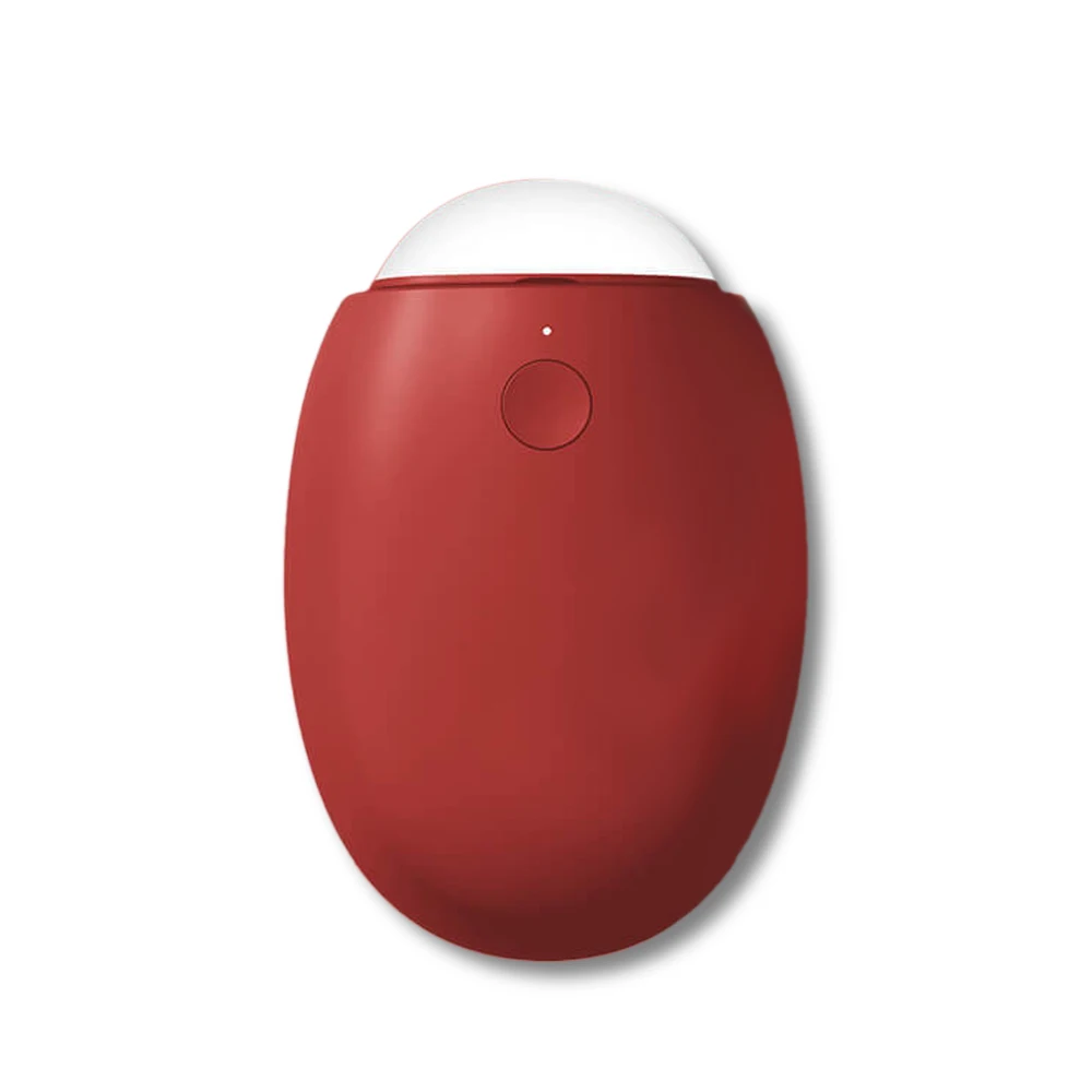 YOUPIN SOLOVE Электрический многофункциональный портативный ручной подогреватель power Bank Зарядка через usb 3600 мАч защита емкости компактный - Цвет: Красный