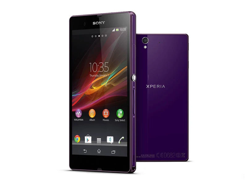 Разблокированный сотовый телефон sony Xperia Z C6603 5," четырехъядерный 2G ram 16GB rom с камерой 13.1MP