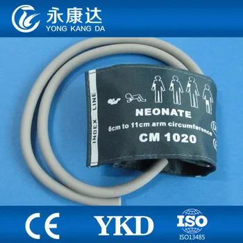 

002796 GE Neonate NIBP Cuff,double hose,arm cir 6-11cm,10pcs/lot