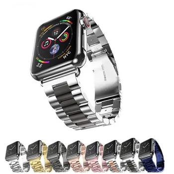 

Classic Metal Stainless Steel Band for Apple watch Series 4 44mm 40mm Watchband Strap for iWatch 3 / 2 / 1 42mm 38mm