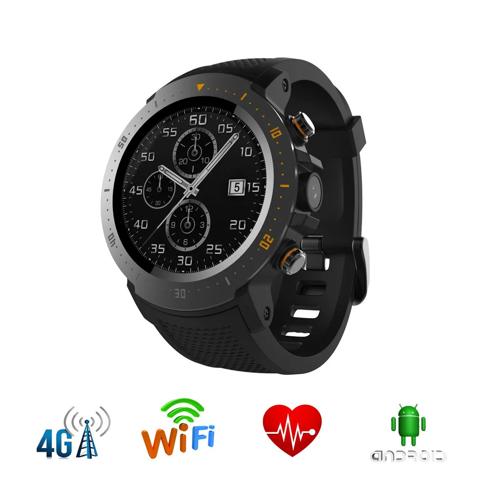 

A4 Smart Watch Android 7.1MTK 6739 GPS Bluetooth WiFi SmartWatch Heart Rate with Camera IP67 Waterproof Watch