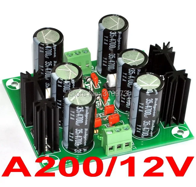 

Low Noise +/-12V Regulator Module, for Audio Preamp.