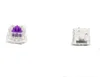 outemu 3pin clear shell purple 62g Tactile Switch  for custom mechnical keyboard gh60 xd64 xd60 eepw84  rgb 87 104 ► Photo 2/2