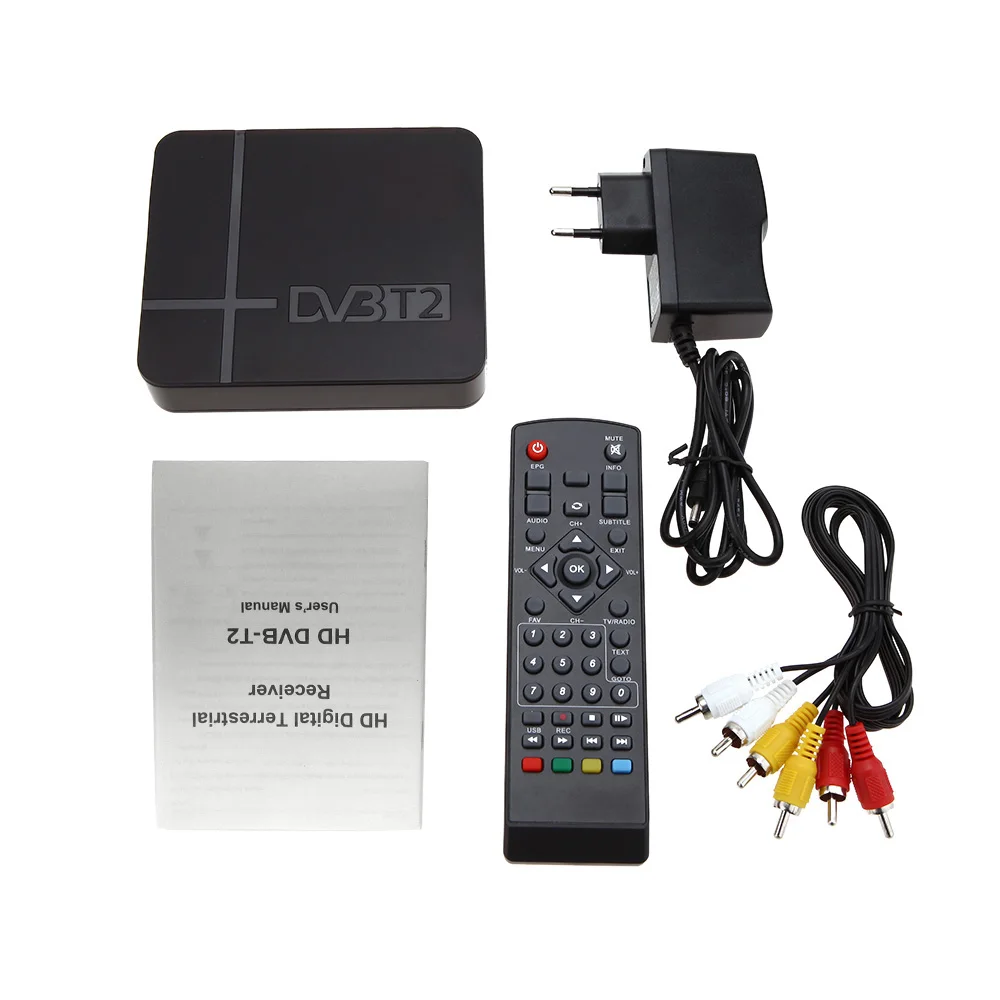 K2 DVB-T2 HD цифровой наземный приемник телеприставка с мультимедийным