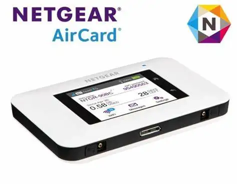 Партия из 20 штук Netgear Aircard AC800S Cat9 450 Мбит/с Портативный 4 аппарат не привязан к оператору сотовой связи точку доступа Wi-Fi Поддержка B1 B3 B7 B8 B28 B38 B40